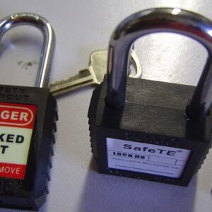Premier ABS Black Lockout Padlock - KD - Key Different - 1 key per lock PRICED PER LOCK Available Colour - Black