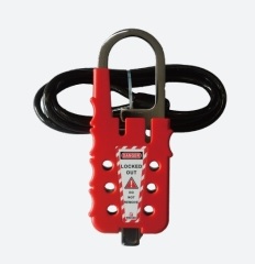 SafeTe Premier Multipurpose Cable Lockout with 1.8m cable - Red